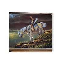 Image 2 of Native American Velvet Painting, c. 1970s