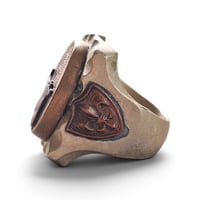 Image 2 of Vintage Stag Ring, c. 1940s