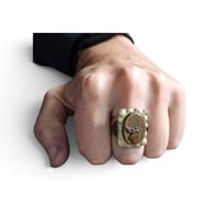 Image 6 of Vintage Stag Ring, c. 1940s