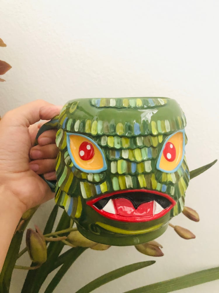 Image of Reserved for Anna W- creature mug