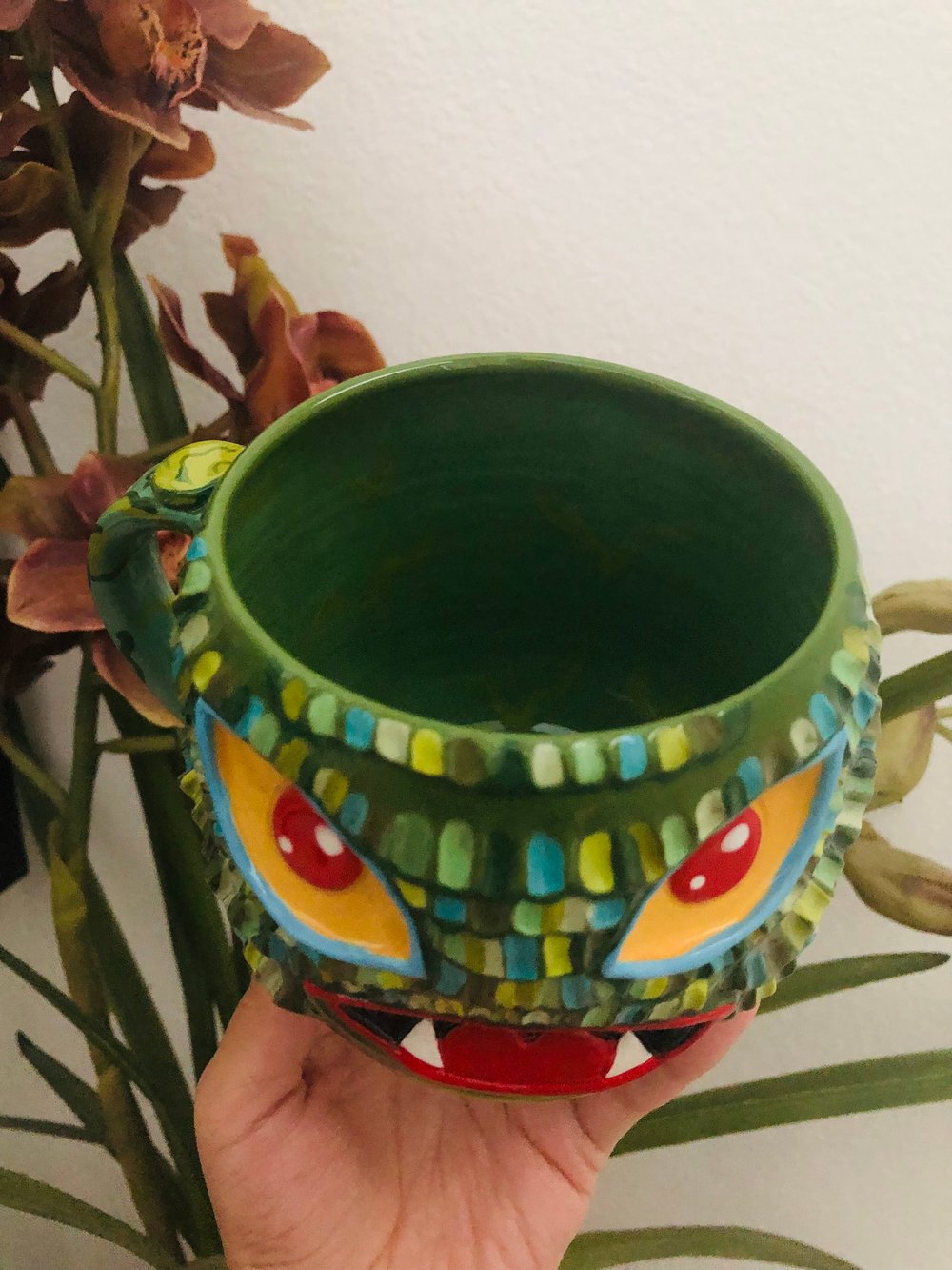 Image of Reserved for Anna W- creature mug
