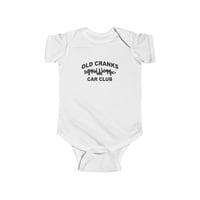 Image 1 of Old Cranks Car Club Infant Bodysuit – Cute Baby Onesie for Car-Loving Families