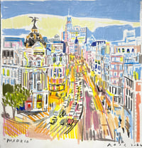 Madrid/ Drawing A Day 8.9.26