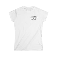 Image 2 of Women's Tee - Classic White Softstyle Short Sleeve