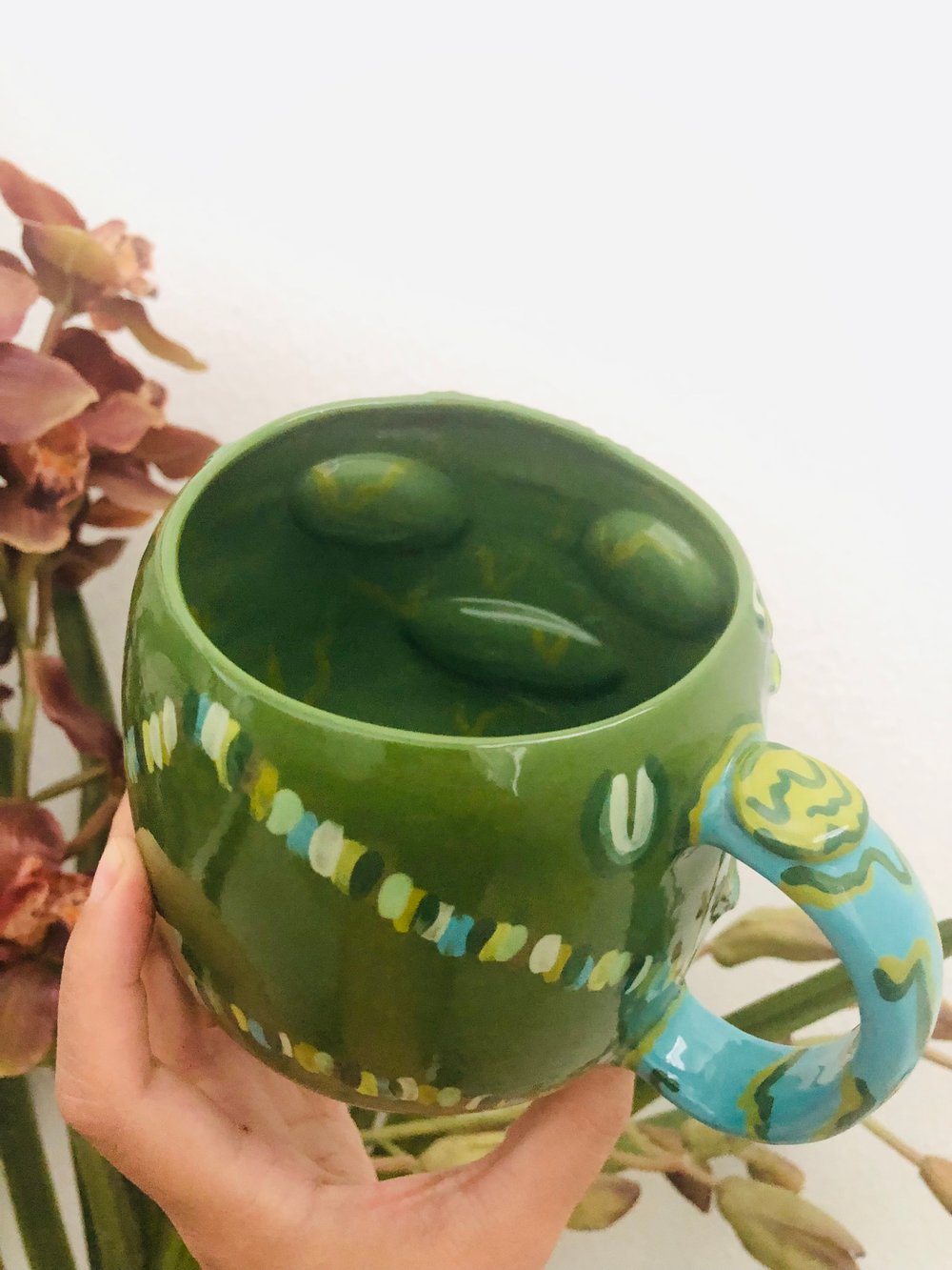 Image of Reserved for Angie - creature mug