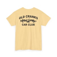 Image 3 of Old Cranks Car Club Tee — feel like a member of the club with an official Old Cranks Club T-shirt.