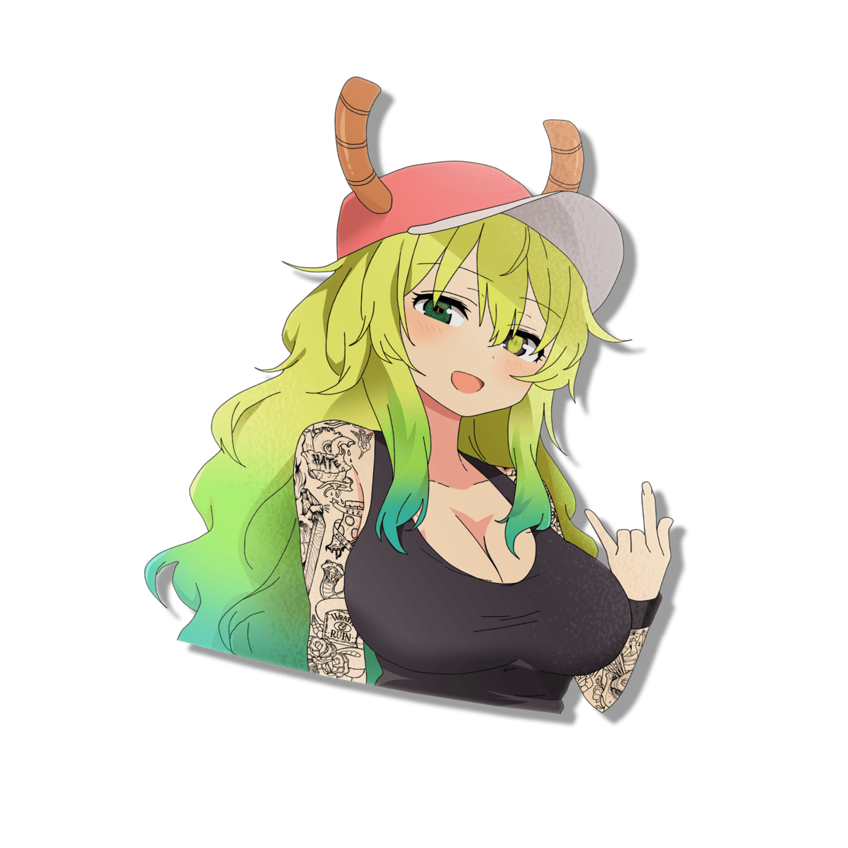 Image of Tatted Lucoa Sticker