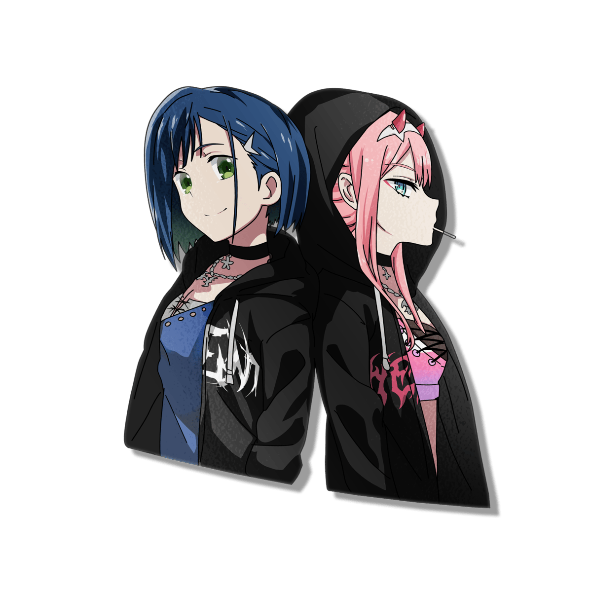 Image of Goth Girl Clique Sticker