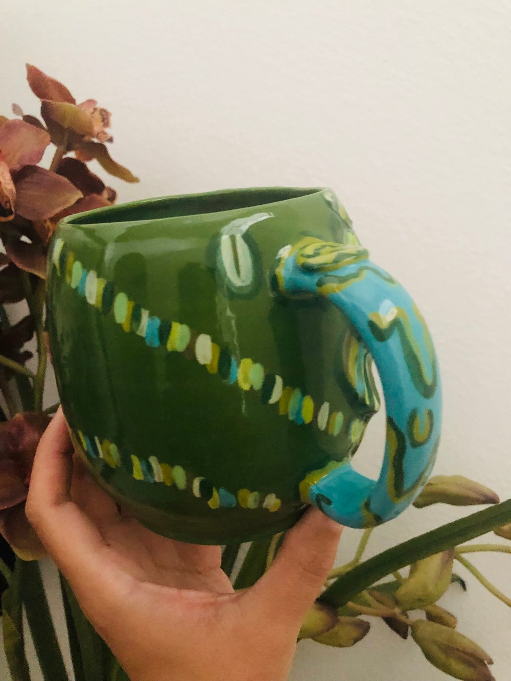 Image of Reserved for Angie - creature mug