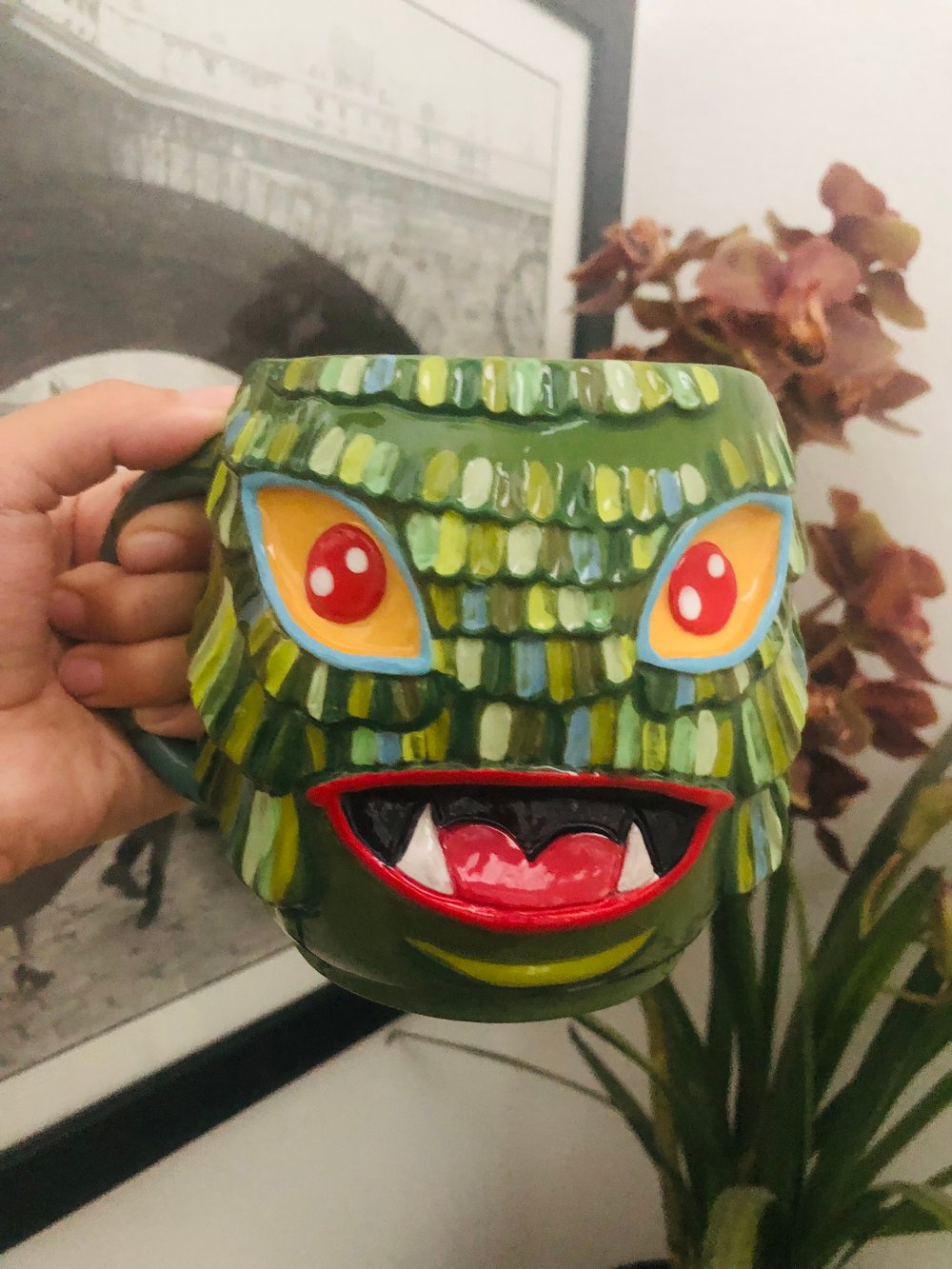 Image of Reserved for Alicia- creature mug