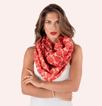 Image 1 of Rouge Palms Infinity Scarf