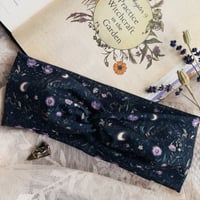 Midnight Garden Headwrap