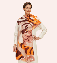 Image 2 of Tiger Scarf