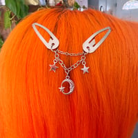 Image 2 of Celestial Hair Clip Set 