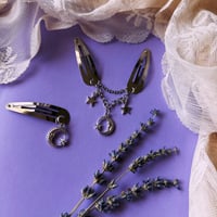 Image 1 of Celestial Hair Clip Set 