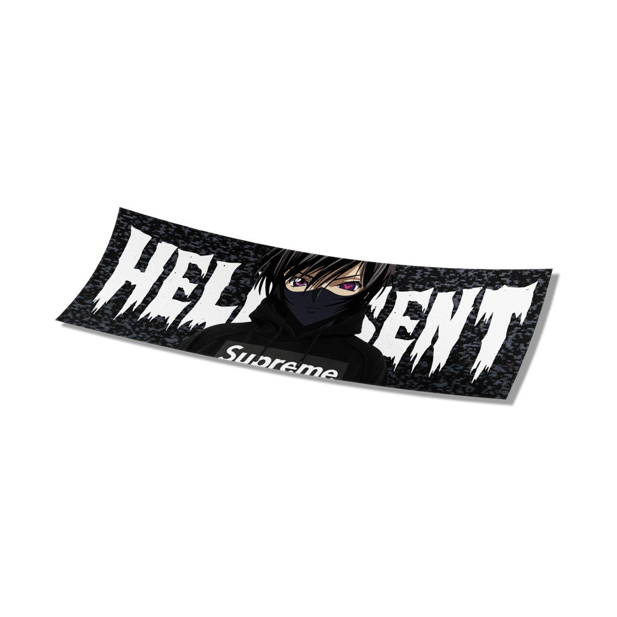 Image of Lelouch X Supreme Sticker