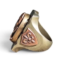 Image 2 of Vintage Vader Skull Ring #2, c. 1940s