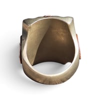 Image 4 of Vintage Vader Skull Ring #2, c. 1940s