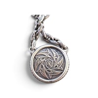 Image 3 of Scott Kay Angel Pendant Necklace, c. 2010s