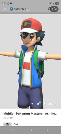 Image 1 of Ash head, vest and pack first half