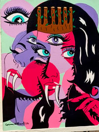 Image 1 of Queen of Wands Original Painting
