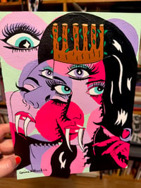 Image 3 of Queen of Wands Original Painting