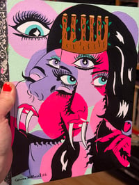 Image 4 of Queen of Wands Original Painting