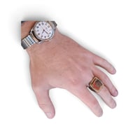 Image 6 of Vintage Lucky Horseshoe Ring, c. 1940s