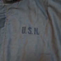 Image 4 of Authentic USN N-1 Deck Jacket - Size 46, c. 1940s (#4)