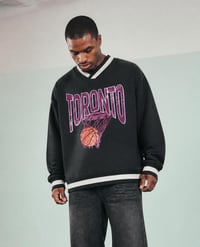 Image 5 of Toronto Women's Basketball Vintage Varsity Sweater 