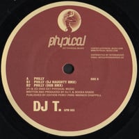 DJ T – Philly 12" Vinyl | House | Get Physical | Used