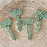 Image 1 of Funny Plant Markers.
