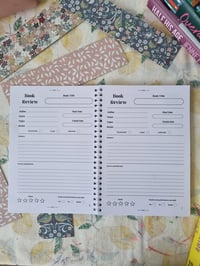 Image 3 of Reading Journal & Book Tracker - Premium Spiral Bound