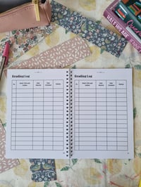 Image 4 of Reading Journal & Book Tracker - Premium Spiral Bound