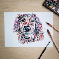 Image 3 of Bespoke Pet Portrait (19x27cm)
