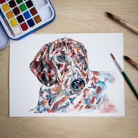 Image 4 of Bespoke Pet Portrait (19x27cm)