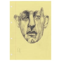 Image 1 of Sometimes Aloof - Sketchbook Drawing - Pencil on Lined Paper  