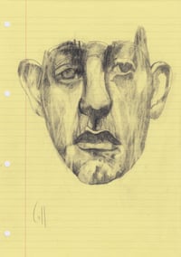 Image 2 of Sometimes Aloof - Sketchbook Drawing - Pencil on Lined Paper  