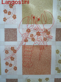 Image 2 of Hule vintage Langostini 1