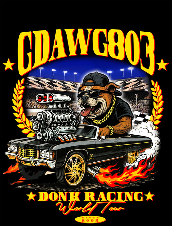 Image of Donk Racing World Tour Tee