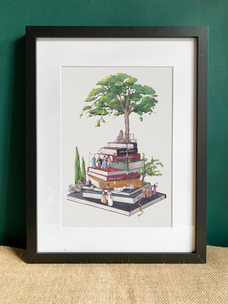 Image of jane austen print