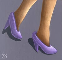 ORIGINAL-"Barbie Shoes (purple)"