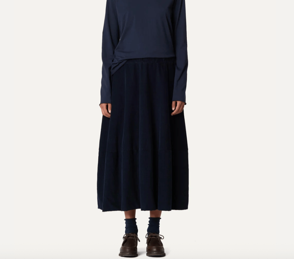 Labo Art F/W'26 Dark Navy Wool Skirt - Image 1 of 1