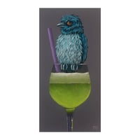 Image 1 of ORIGINAL-"Party Cocktail (Lime w/mountain bluebird)"