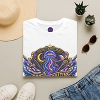 Image 2 of Jellyfish Cosmic Culture Shirt — Psychedelic Galaxy Art Tee