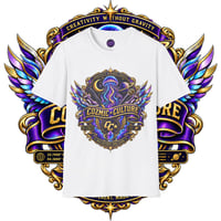 Image 1 of Jellyfish Cosmic Culture Shirt — Psychedelic Galaxy Art Tee
