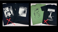 Image 4 of Negative Output Artist T-shirts