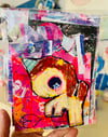 Unicorn spilled glitter pack - painted papers pack