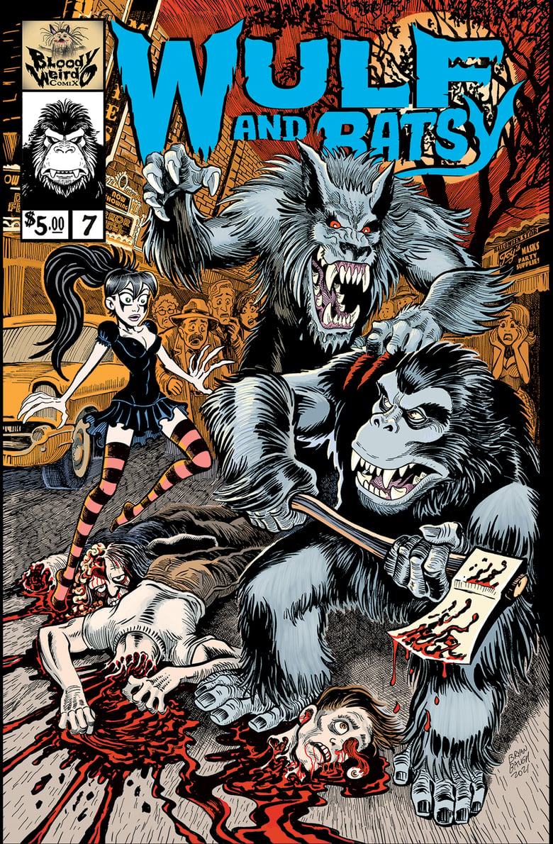 Image of Wulf and Batsy issue 7 (Second Printing) COVER A