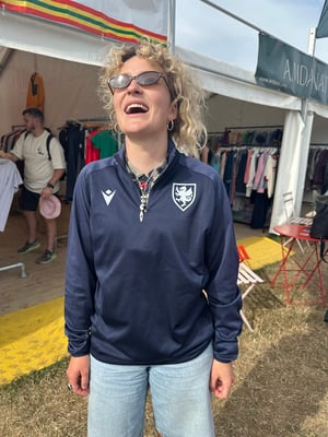 Image of SO58 Training 1/4 Zip Navy/Light Navy 